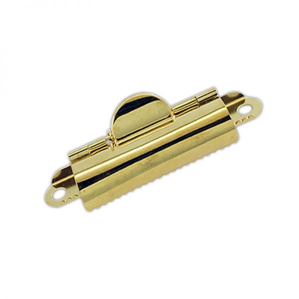 Small Brass Domed Clipboard Clip